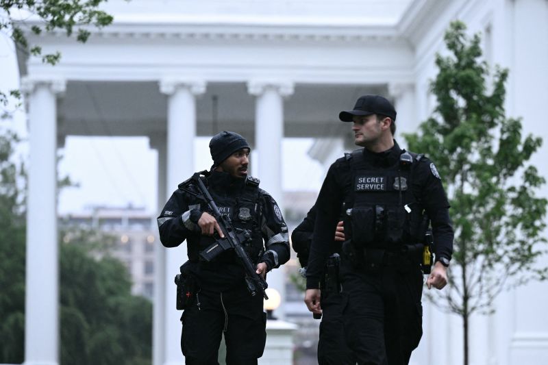 Secret Service says officers fatally shot a person who fired at