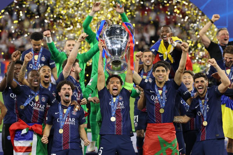 PSG retains Champions League title after edging past Arsenal on