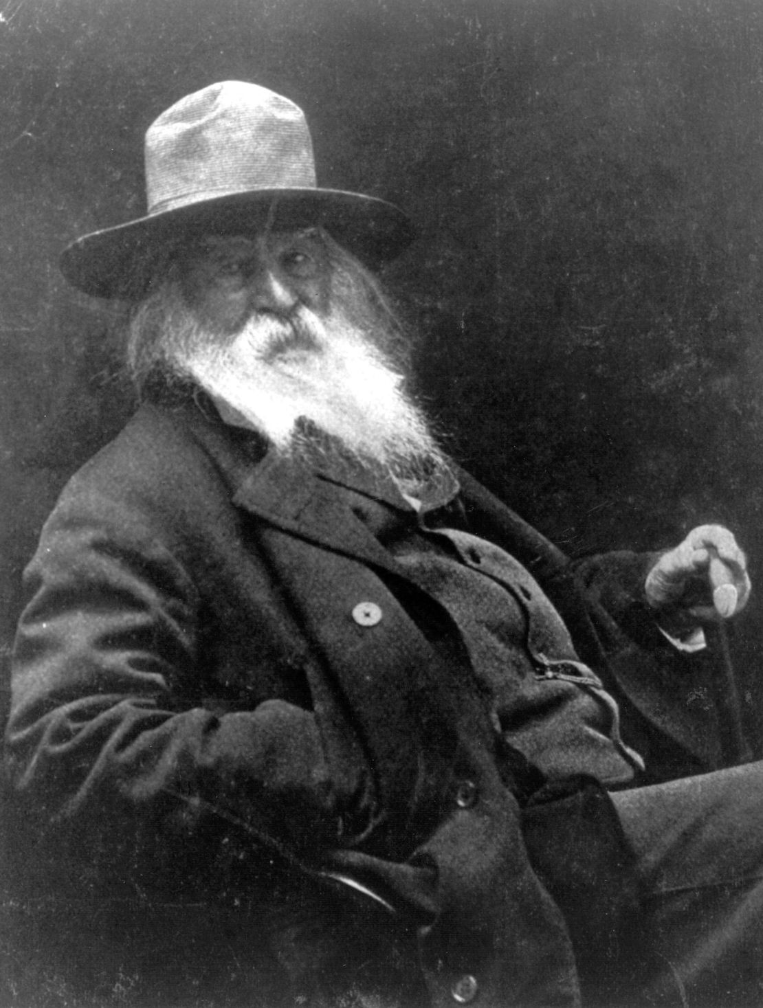 Walt Whitman (1819-1891), American poet and author.