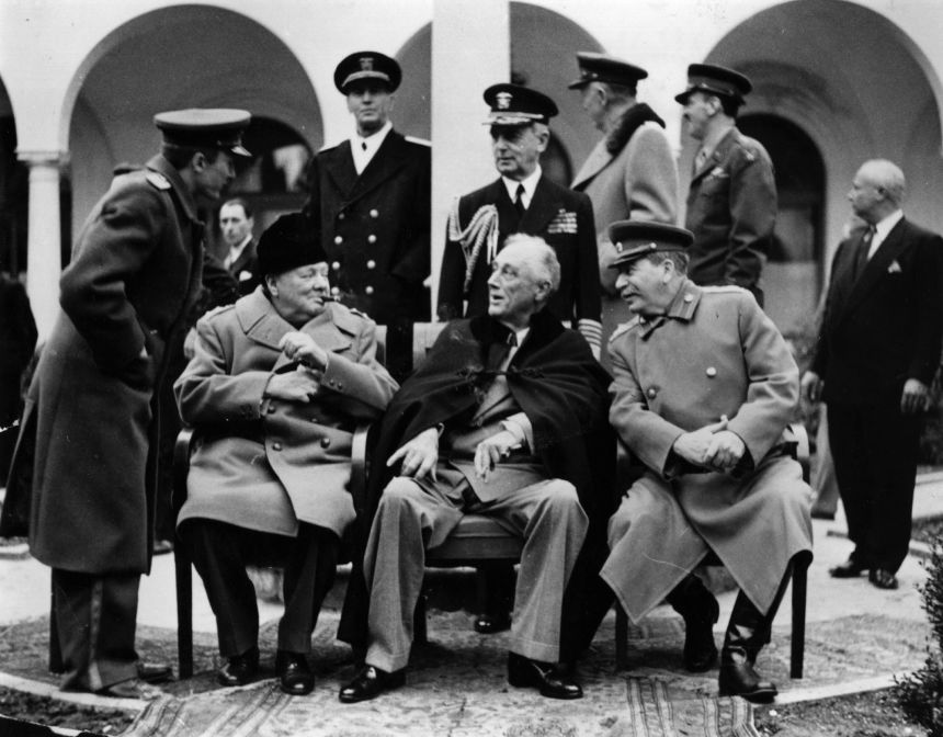 The 1945 Yalta Conference set the terms of the post-World War II order in Europe.