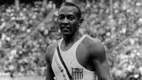 Jesse Owens won four gold medals at the 1936 Olympic Games in Berlin.