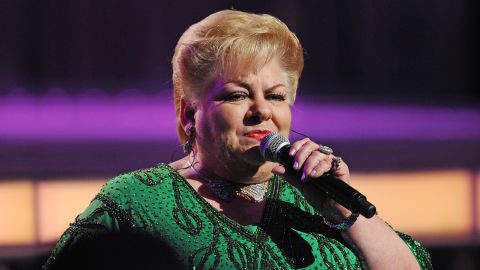 Mexican singer Paquita la del Barrio performs at the 14th annual Latin Grammy Awards, November 21, 2013 at the Mandalay Bay Resort and Casino in Las Vegas, Nevada.