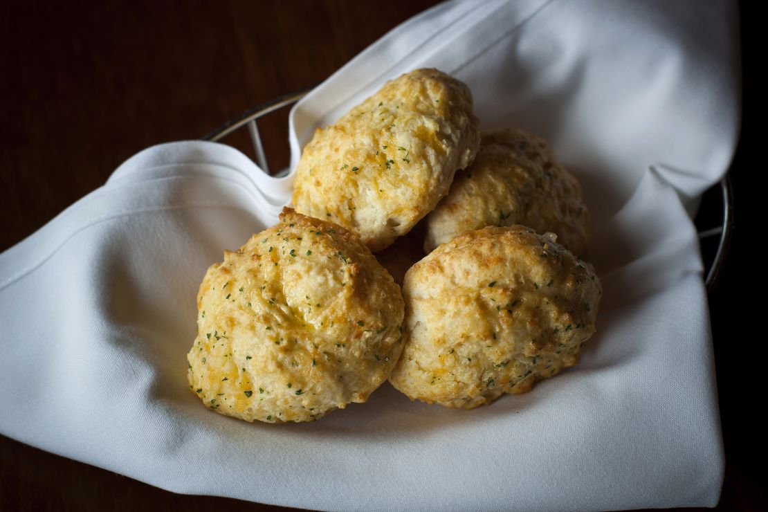 Red Lobster is known for its cheddar bay biscuits.