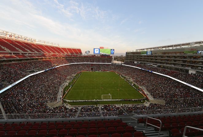 El Levi's Stadium tendrá por tercera vez (2017, 2023, 2025), la sede de la Copa Oro. El recinto que es la casa de los 49ers de San Francisco de la NFL, también ha sido sede del Super Bowl, la Copa América y será sede del Mundial de Fútbol de 2026. En esta Copa Oro tendrá una de las dos semifinales.