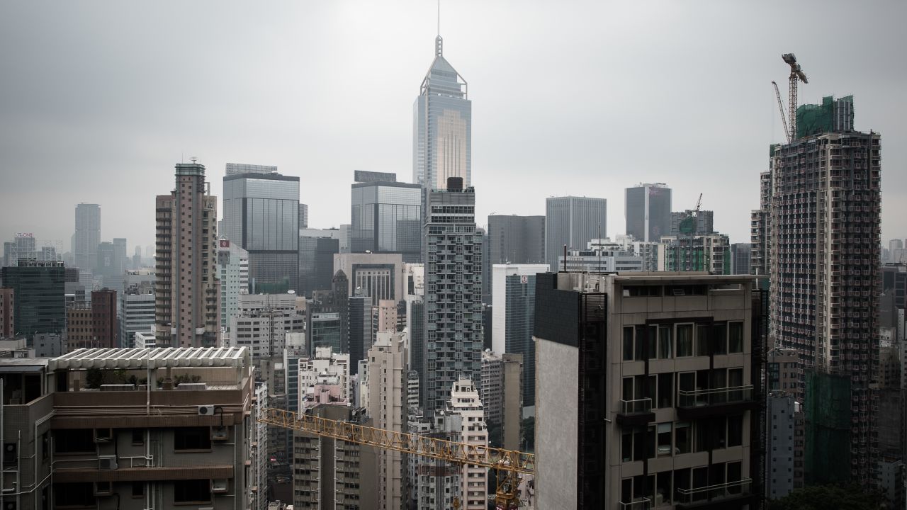 Hong Kong's Wanchai district where the upmarket apartment of British expatriate Rurik Jutting, who has been accused of murder, is located. The murder of two young Indonesian women in Hong Kong allegedly by a British expatriate has sparked a backlash against wealthy Western bankers accused of treating the financial hub as their own personal playground. AFP PHOTO / Philippe Lopez (Photo by Philippe LOPEZ / AFP) (Photo by PHILIPPE LOPEZ/AFP via Getty Images)