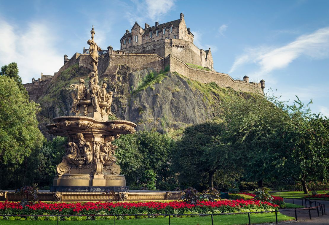 Edinburgh Castle is Britain's most besieged fortress.