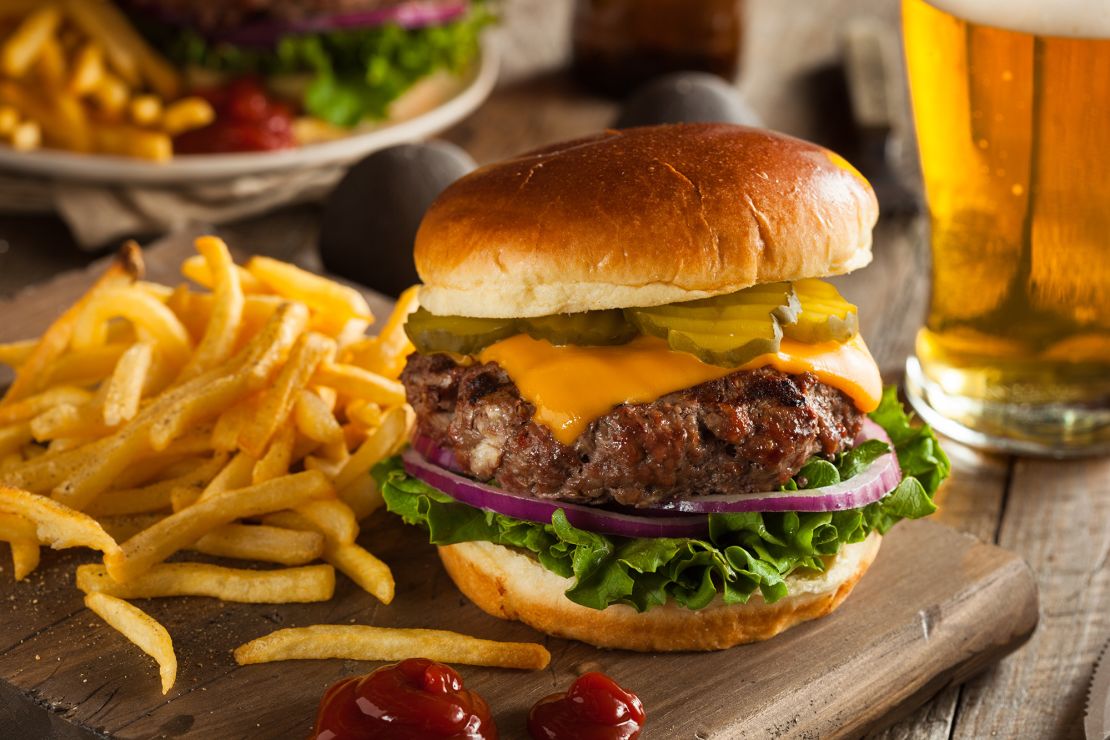 Bison burgers are a popular menu item at restaurants throughout Western Canada.