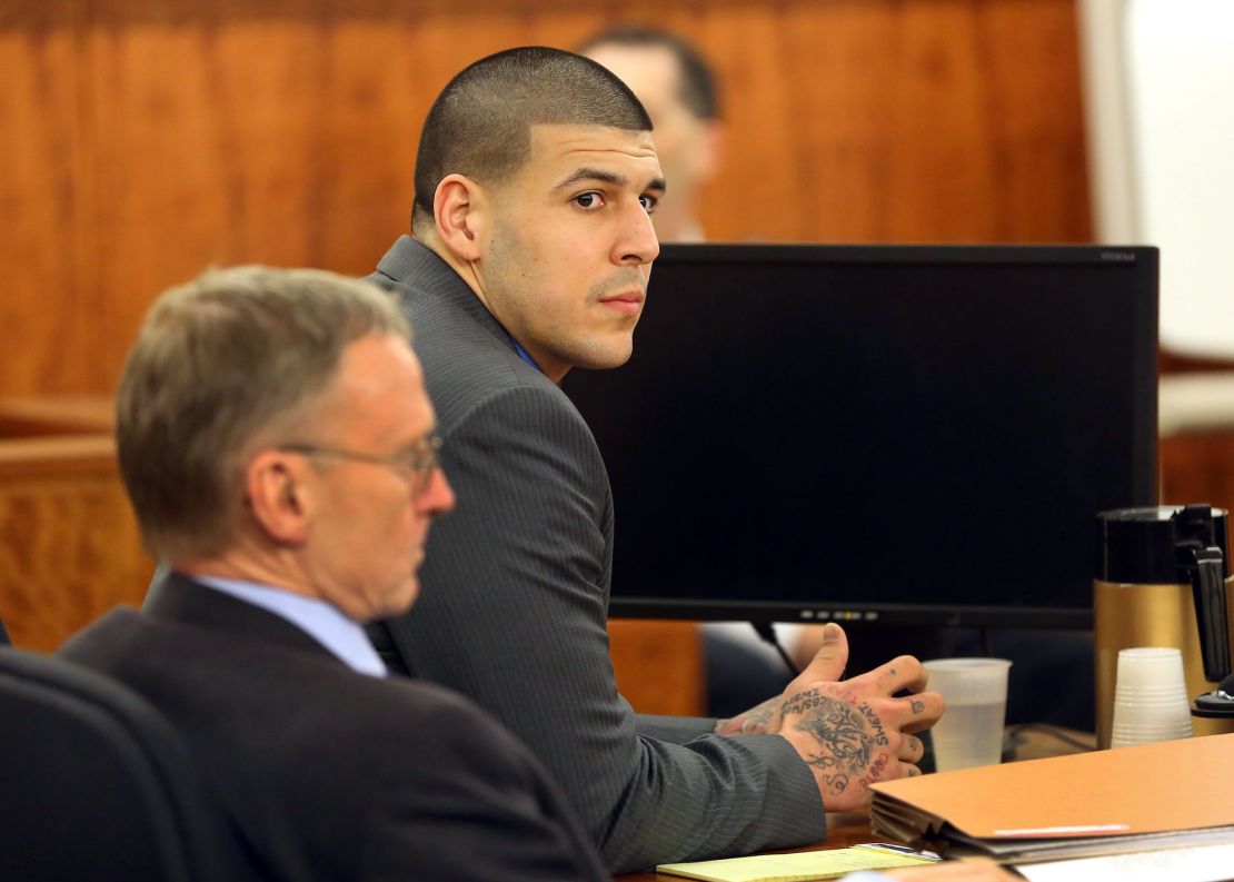 Former NFL tight end Aaron Hernandez has been convicted of the murder of Odin Lloyd.