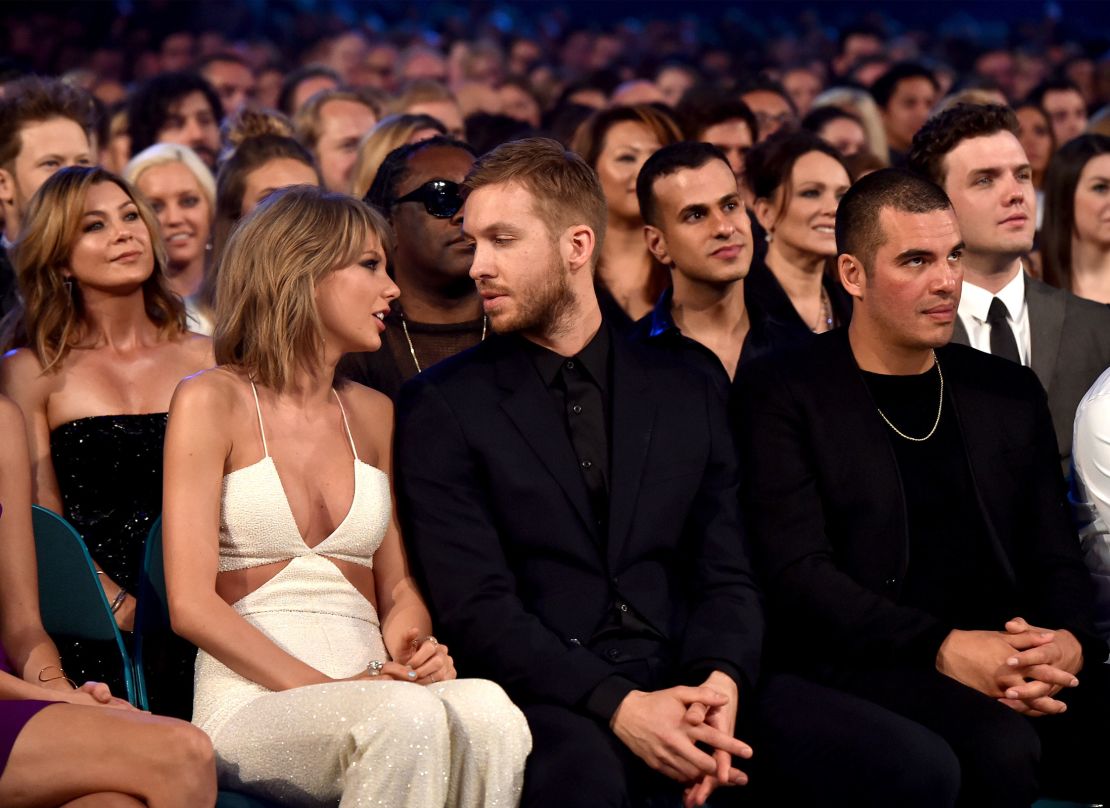 Taylor Swift and Calvin Harris in 2015.