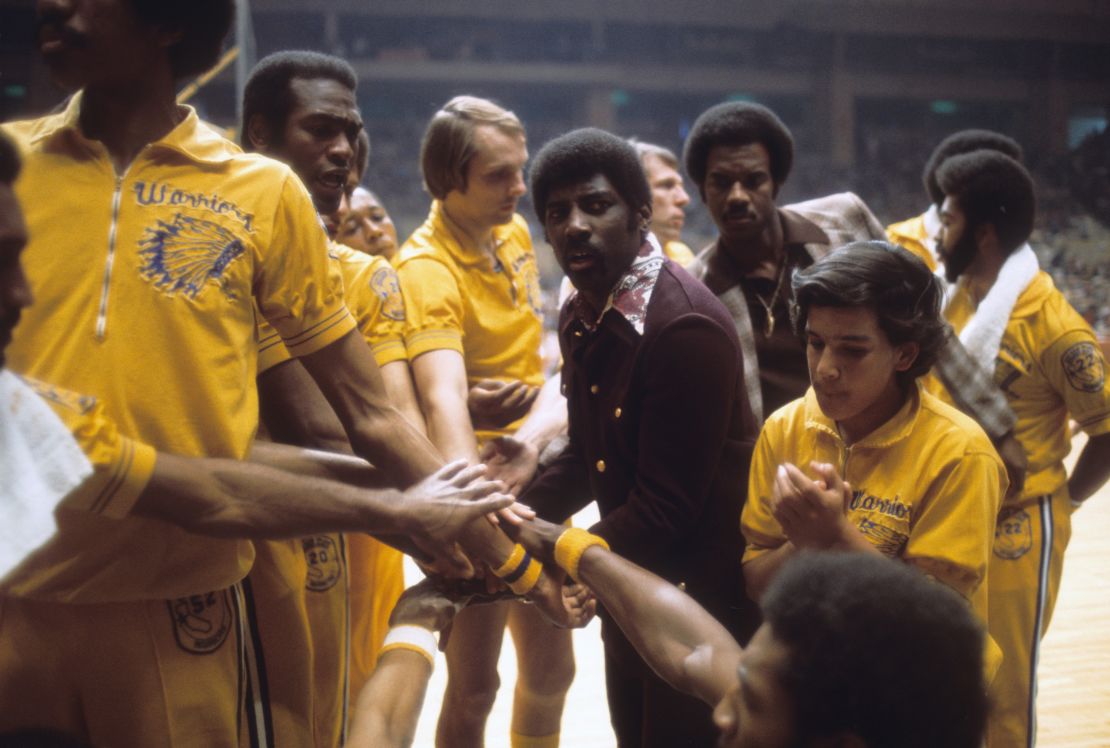 Golden State Warriors head coach Al Attles led the team to the 1975 NBA title.