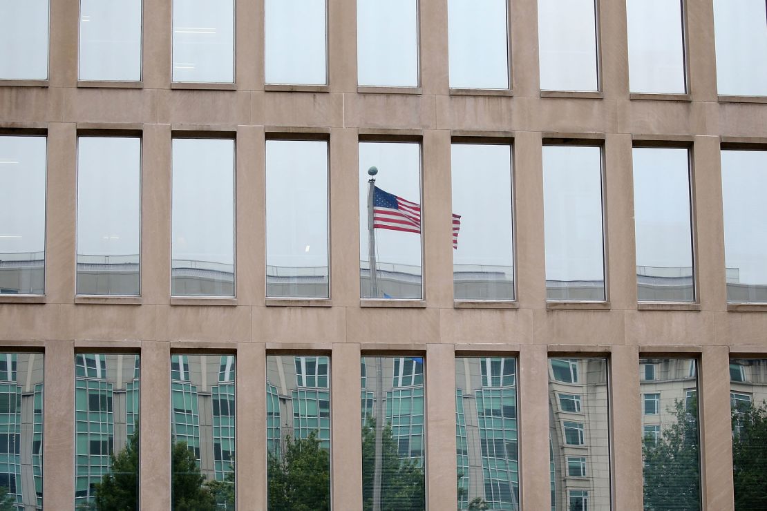 Edifício Federal Theodore Roosevelt, que abriga a sede do Escritório de Gestão de Pessoas, em 2015.