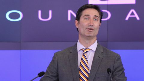 CEO of Taco Bell Corp. Brian Niccol rings the NASDAQ Opening Bell at NASDAQ MarketSite on June 10, 2015 in New York City.