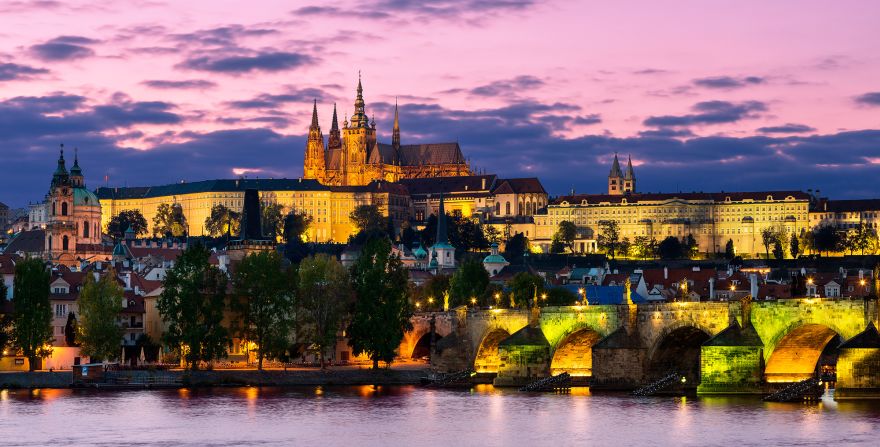 <strong>Prague Castle, Czech Republic: </strong>This spacious castle is the official residence of the president of the Czech Republic.