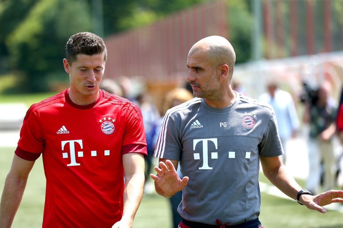 The pair worked together for two seasons at Bayern Munich.