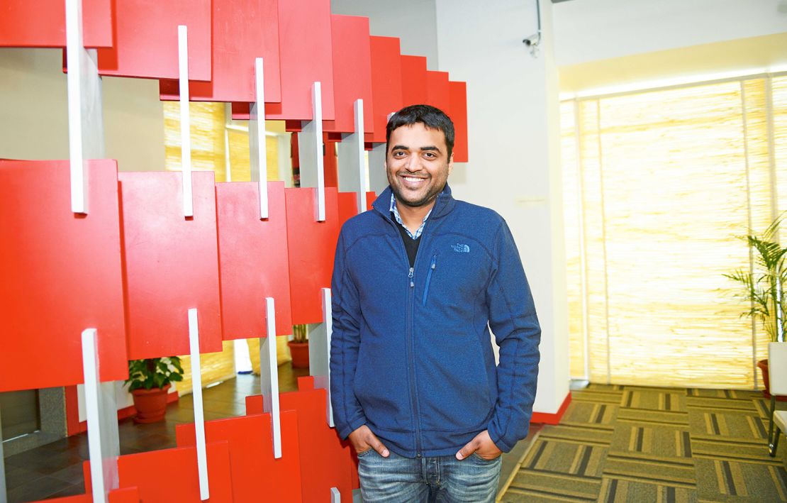 Deepinder Goyal, the CEO of Zomato, in an image dated June 30, 2015.