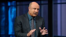 UNIVERSAL CITY, CA - SEPTEMBER 09:  Dr Phil visits "Extra" at Universal Studios Hollywood on September 9, 2015 in Universal City, California.  (Photo by Noel Vasquez/Getty Images)