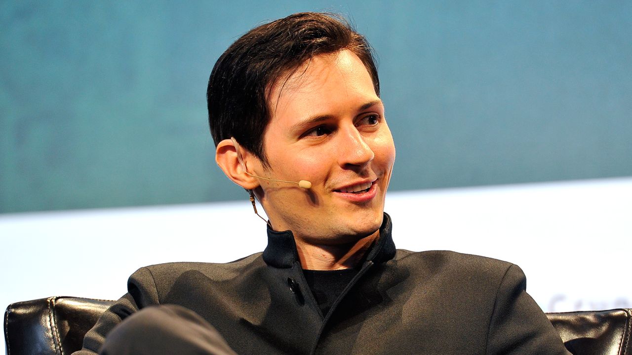 SAN FRANCISCO, CA - SEPTEMBER 21:  Pavel Durov, CEO and co-founder of Telegram speaks onstage during day one of TechCrunch Disrupt SF 2015 at Pier 70 on September 21, 2015 in San Francisco, California.  (Photo by Steve Jennings/Getty Images for TechCrunch)