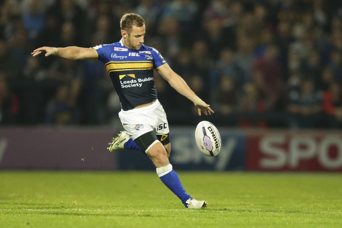 Rob Burrow became a Leeds Rhinos legend during his rugby league career.