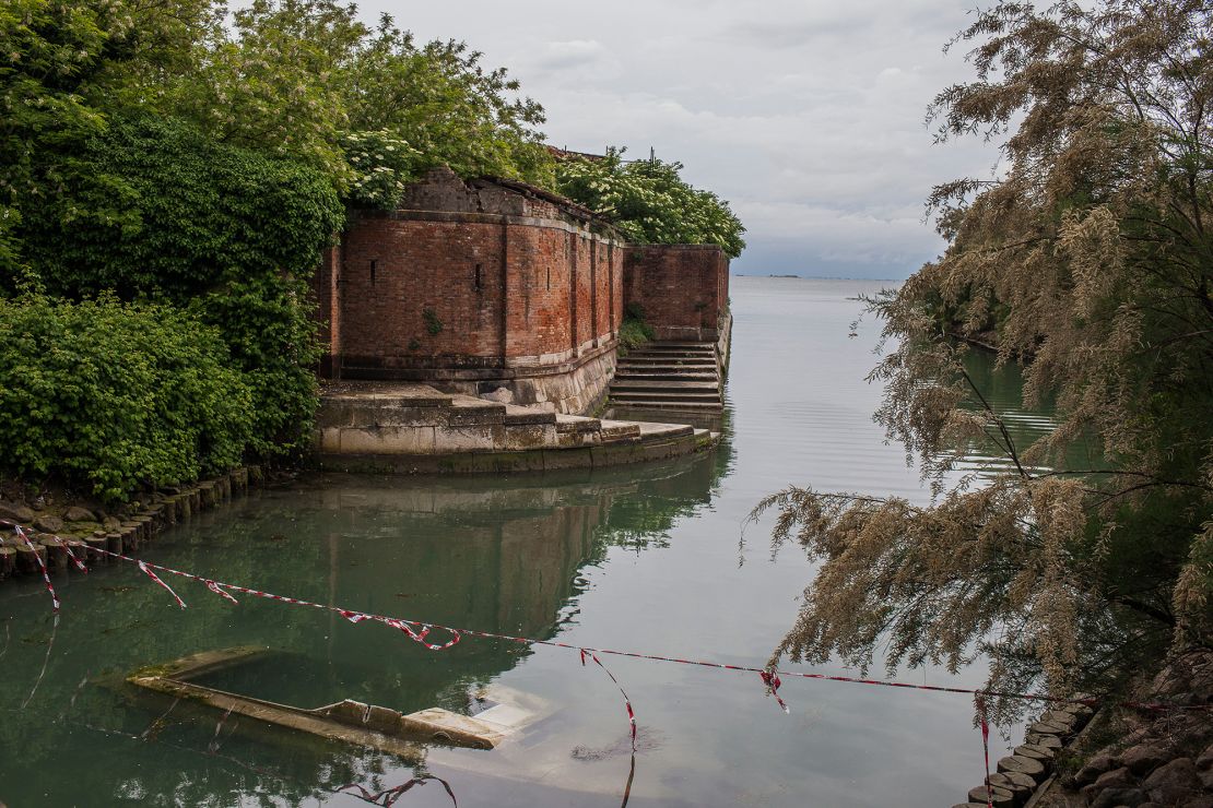 In the 1970s, the abandoned island of Poveglia was raised 4 inches by injecting concrete underneath it.
