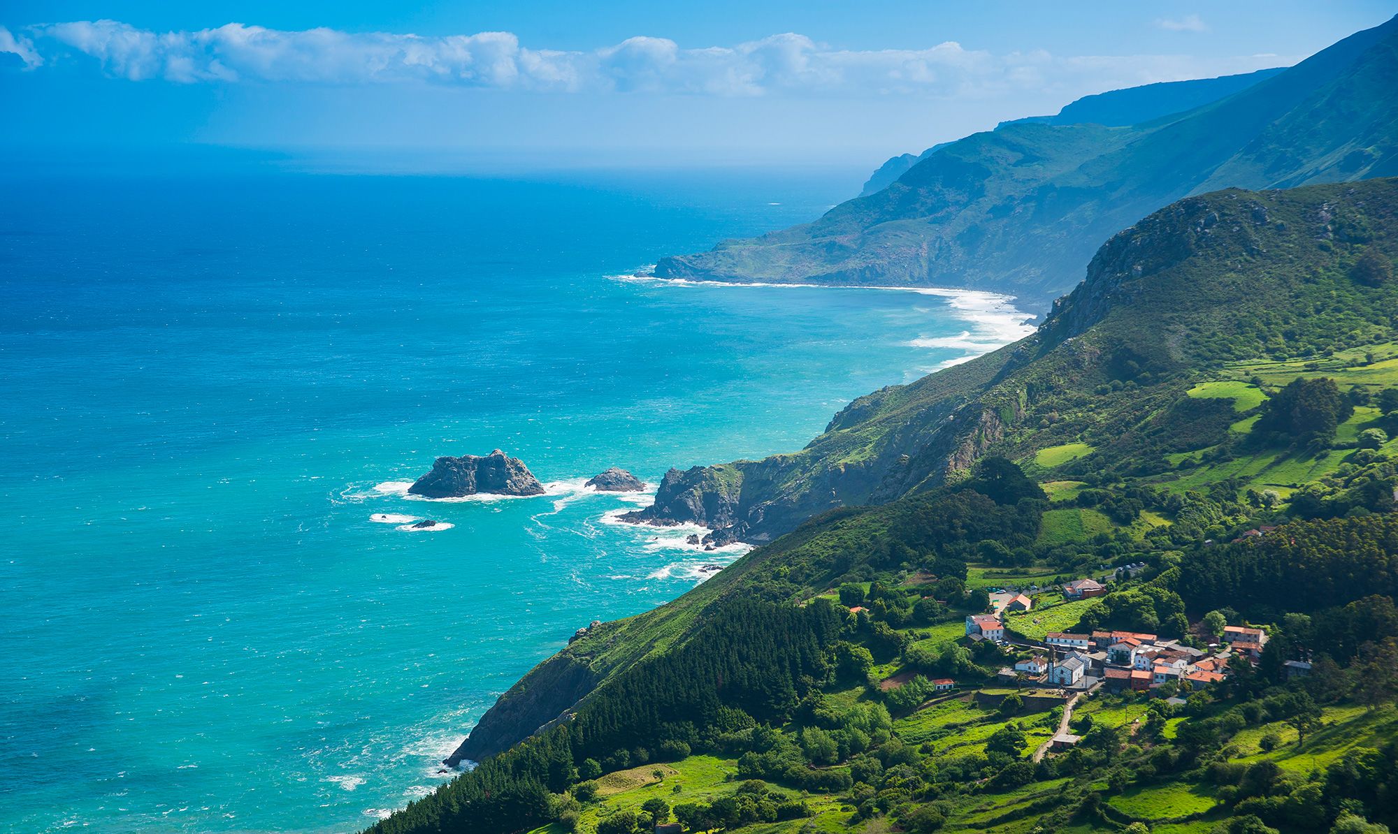 Galicia's wild Atlantic coast is far from Spain's crowded southern Med beaches.