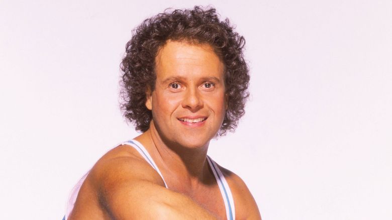 Richard Simmons poses for a portrait in 1992 in Los Angeles, California.