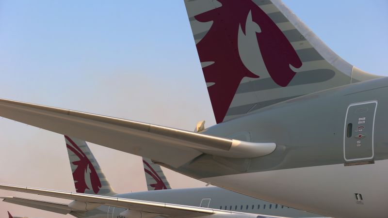 الخطوط الجوية القطرية: إصابة 12 شخصا خلال اضطرابات جوية على رحلة الدوحة-دبلن