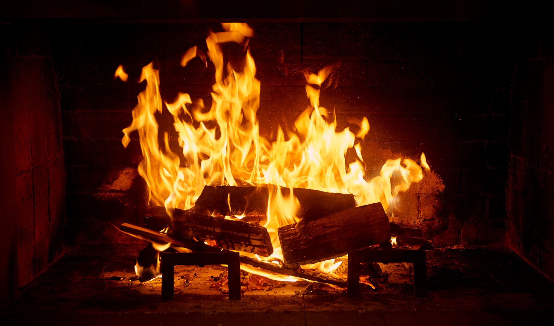 The smell of a log fire is a particular favorite for home fragrance around the holiday season.