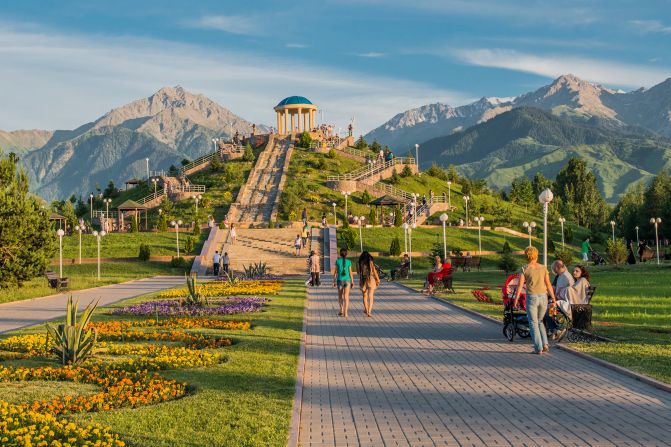 <strong>Places to go in 2025:</strong> CNN Travel's annual roundup begins with Almaty, Kazakhstan (pictured). Click through to see more.