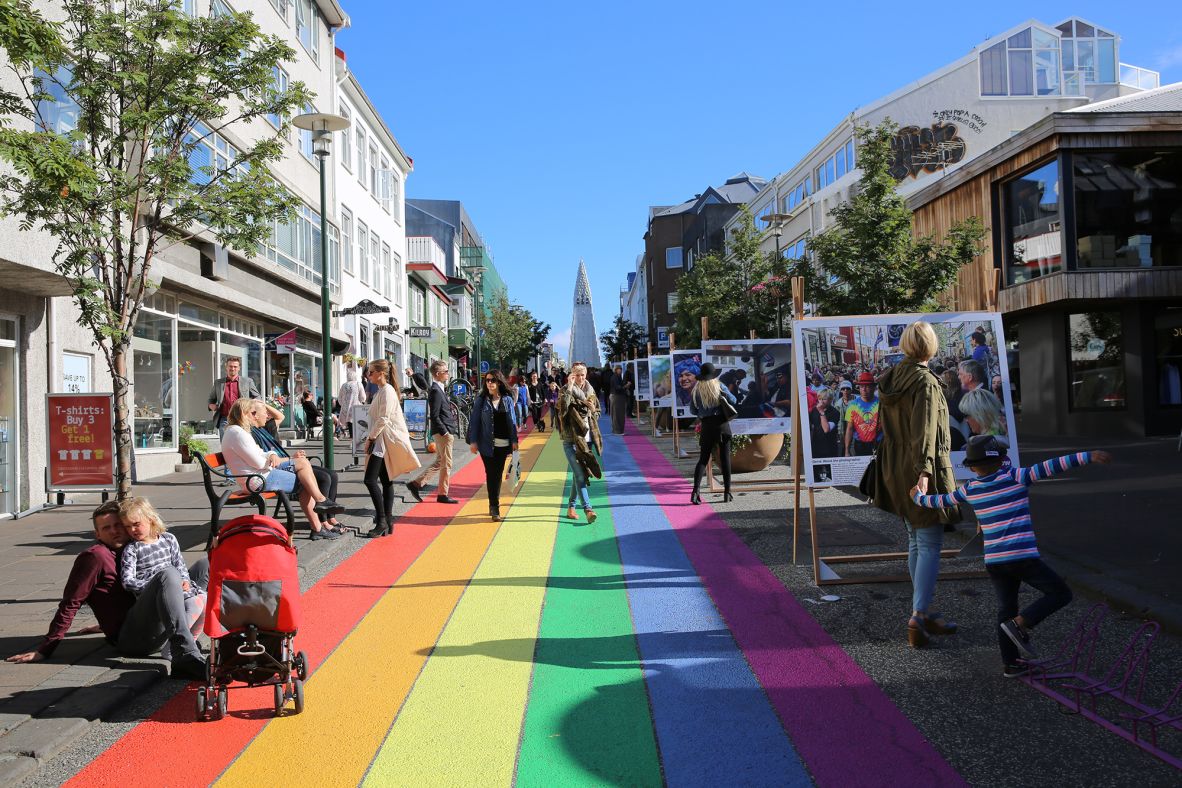 <strong>3. Iceland</strong>, with Reykjavik pictured, is again No. 3. The rankings are based on average life evaluations from the Gallup World Poll.