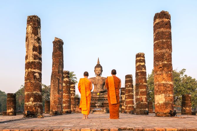 <strong>World Heritage Site: </strong>UNESCO added Sukhothai and its associated towns to its World Heritage list in 1991, crediting the city with developing many of the unique identifying characteristics that represent Thai culture today, including language, religion and architecture.