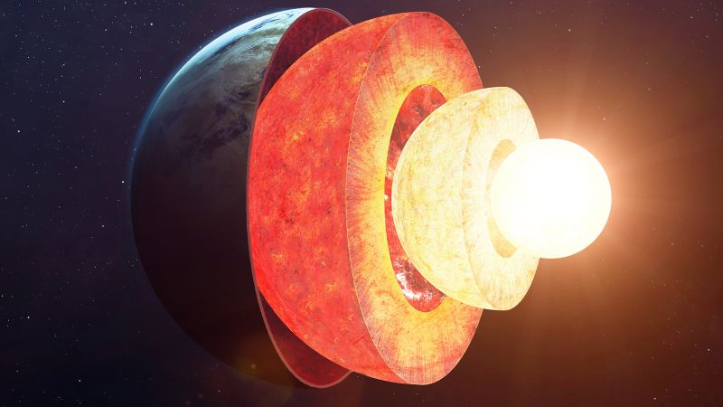 Os cientistas confirmaram que o núcleo interno da Terra desacelerou tanto que está se movendo para trás.  Aqui está o que isso pode significar