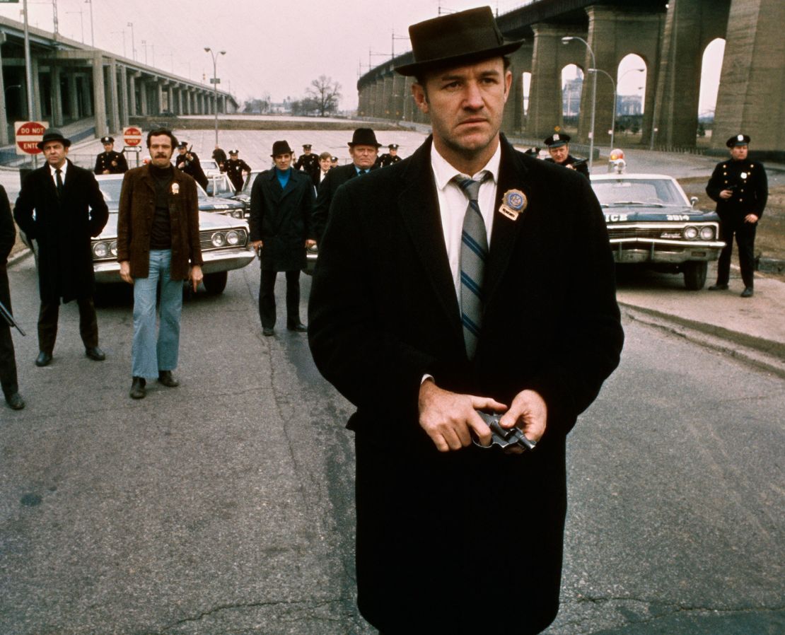 Gene Hackman "The French Connection" filminde.