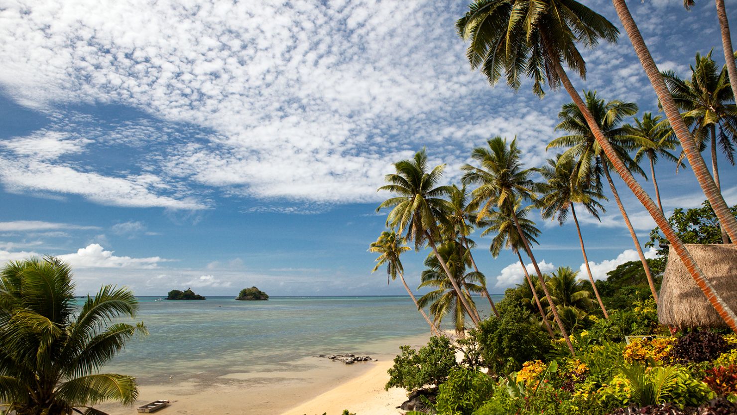 The island of Taveuni, in Fiji.