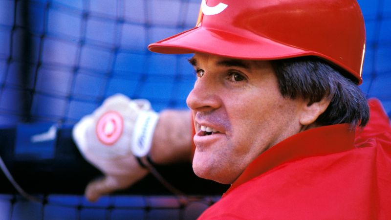 Photos: Pete Rose, baseball’s all-time hits leader