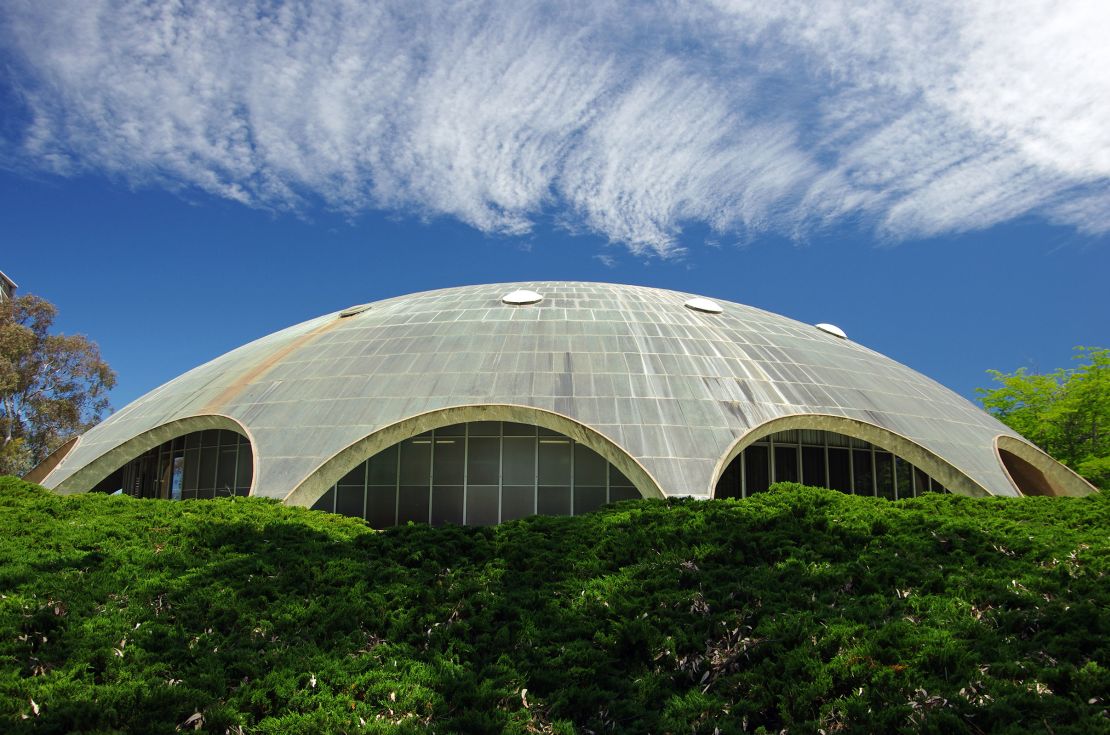The Shine Dome at the Australian Academy of Science in Canberra, Australia.