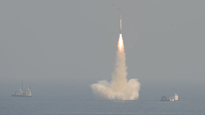 India has a new nuclear-capable ballistic missile submarine. But can it catch up with China?