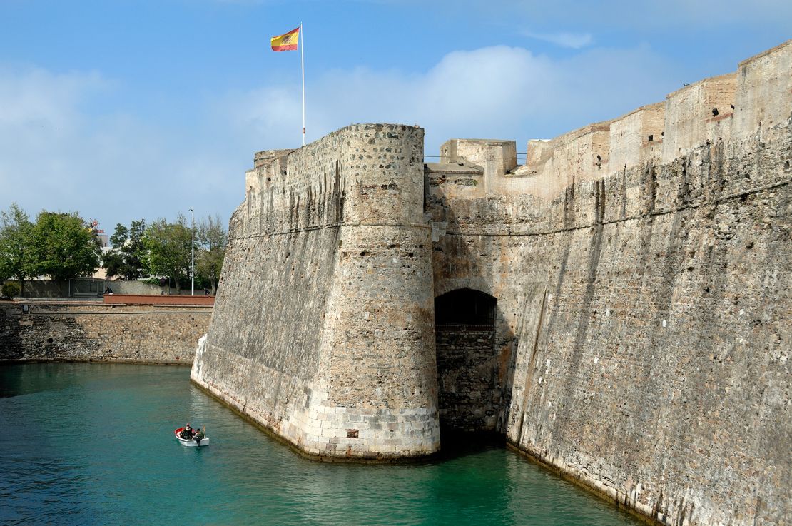Ceuta's medieval walls are a legacy of its strategic importance.