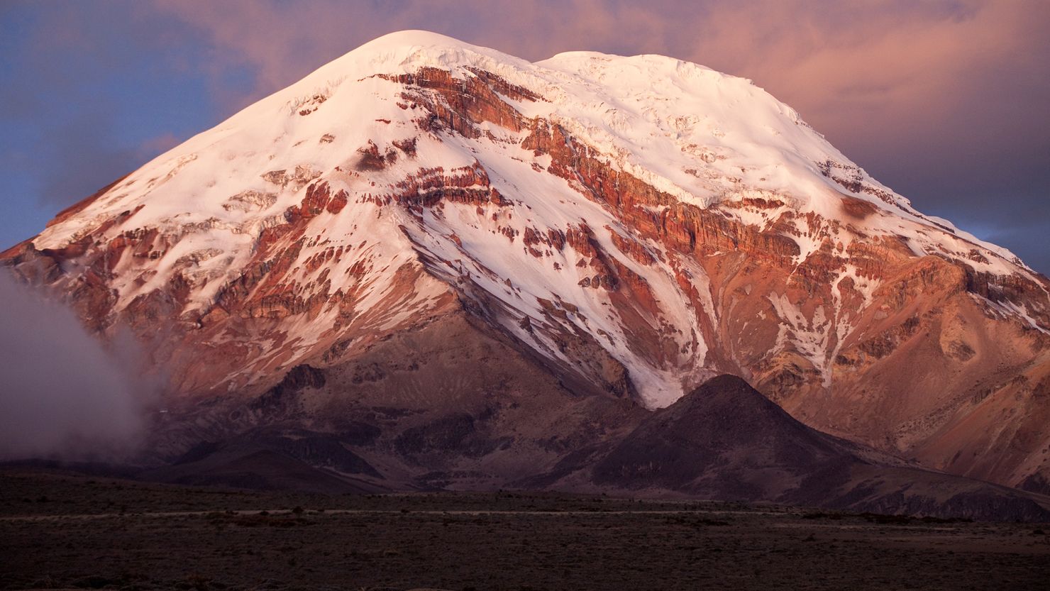 Mount Chimborazo is the highest peak in Ecuador. It's also the closest point on Earth to the stars.