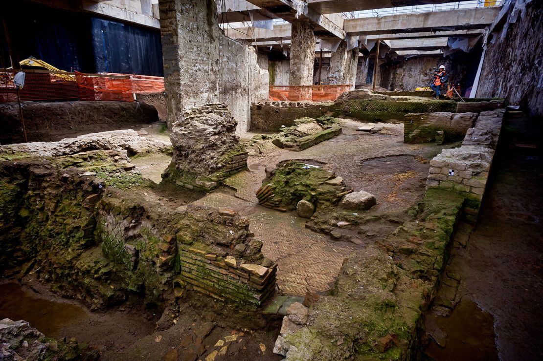 Emperor Hadrian's barracks were discovered in 2016.