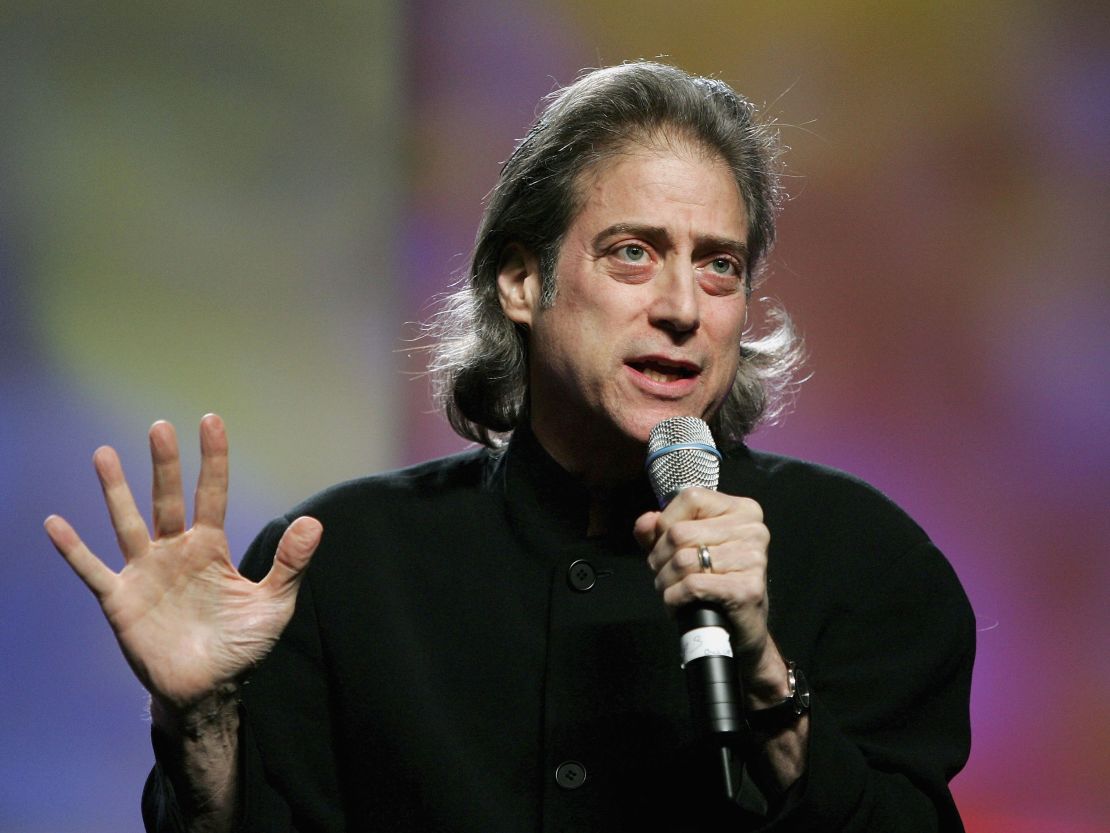 Richard Lewis hosts the Video Software Dealers Association's award show at the organization's annual home video convention at the Bellagio July 27, 2005 in Las Vegas, Nevada.