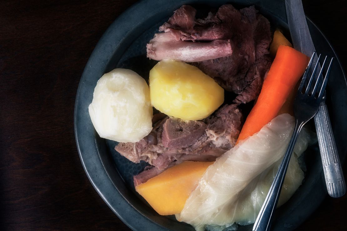 In the province of Newfoundland, many eat a traditional Jiggs dinner on Thanksgiving.