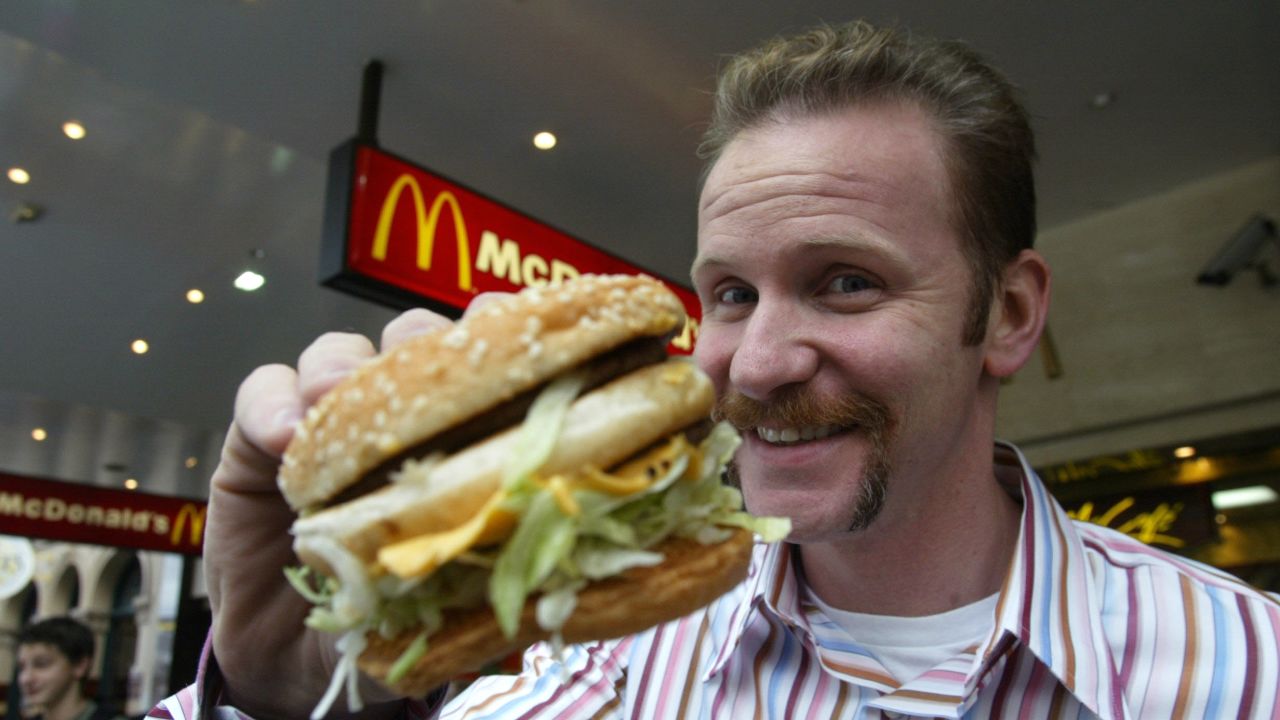 (AUSTRALIA OUT) Morgan Spurlock, Director of 'Super Size Me', 26 May 2004, THE AGE
