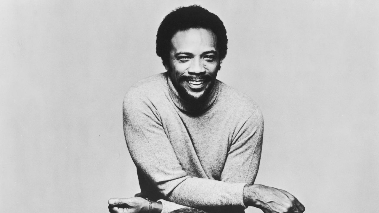 Promotional photo of American composer and music producer Quincy Jones, 1980s. (Photo by A&M Records/Getty Images)