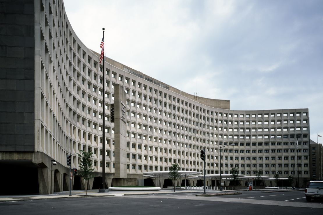 The Robert C. Weaver Federal Building, headquarters of the U.S. Department of Housing and Urban Development, in Washington, D.C, designed by prominent modernist architect Marcel Breuer.