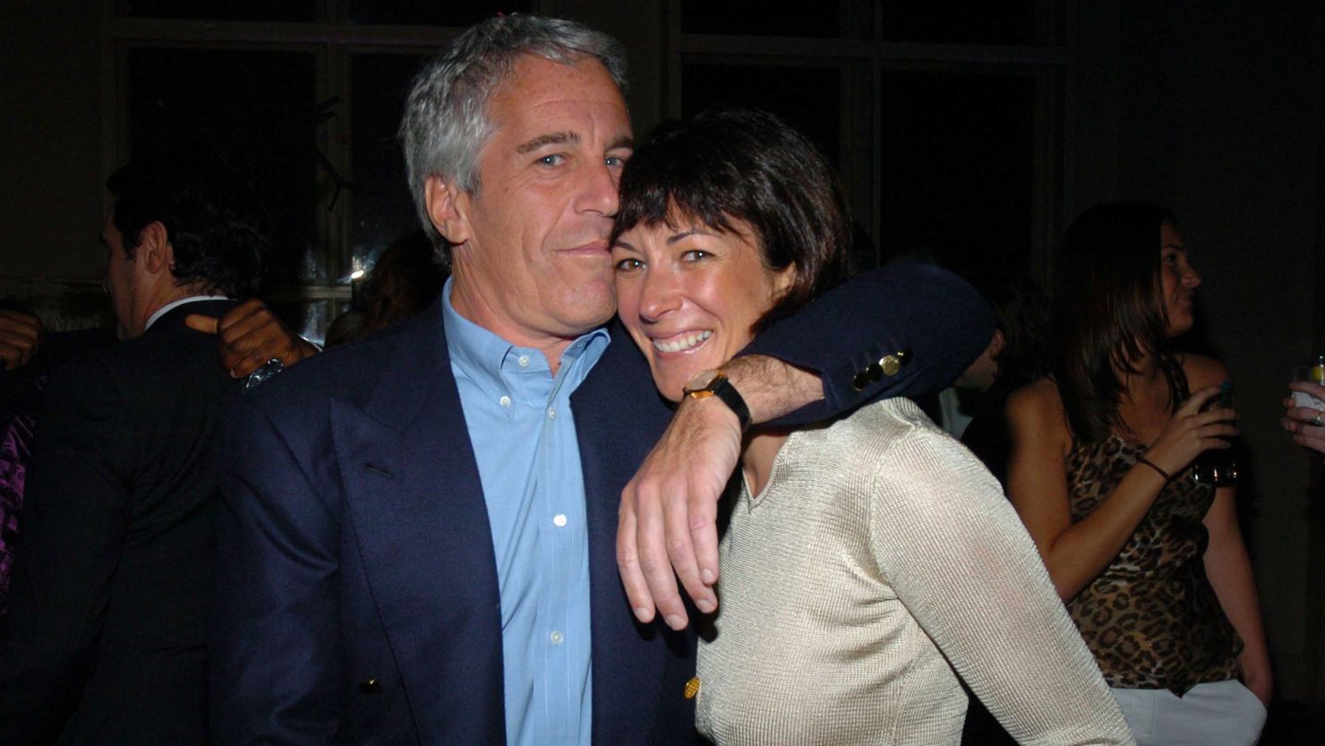 Jeffrey Epstein and Ghislaine Maxwell attend de Grisogono Sponsors The 2005 Wall Street Concert Series Benefitting Wall Street Rising, with a Performance by Rod Stewart at Cipriani Wall Street on March 15, 2005 in New York City.