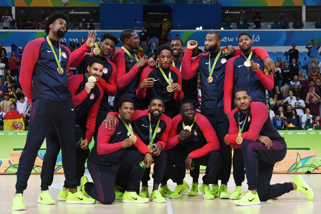 Irving won a gold medal with Team USA at Rio 2016.