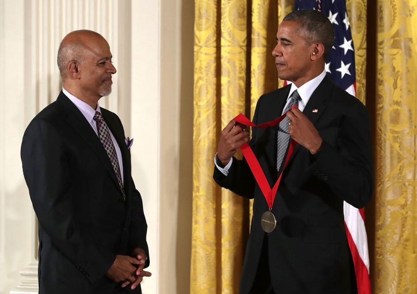 In 2016, President Barack Obama presented the National Humanities Medal to Abraham Verghese.