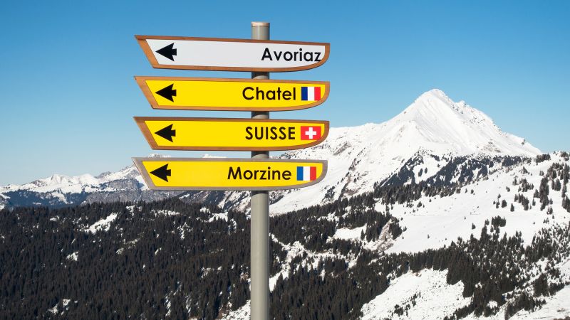 The mountains where you can ski right across Europe’s international borders | CNN