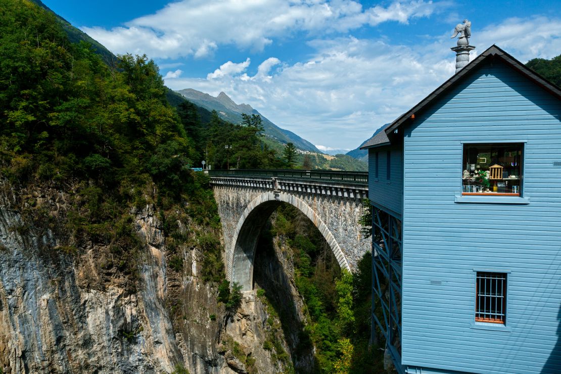 The couple ended up relocating to Luz-Saint-Sauveur in the French Pyrenees, and now run a business based in the town.