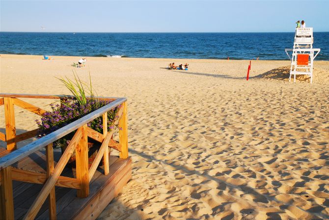 <strong>6. Main Beach, East Hampton, New York. </strong>Towering sand dunes and clear blue water pair with celebrity sightings on this beach set in a small village.